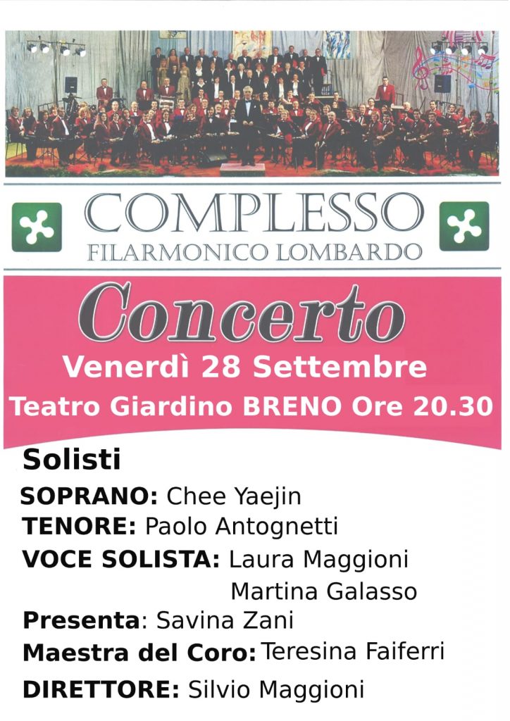 CONCERTO TEATRO GIARDINO, BRENO