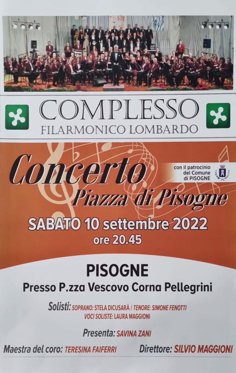 CONCERTO PIAZZA DI PISOGNE